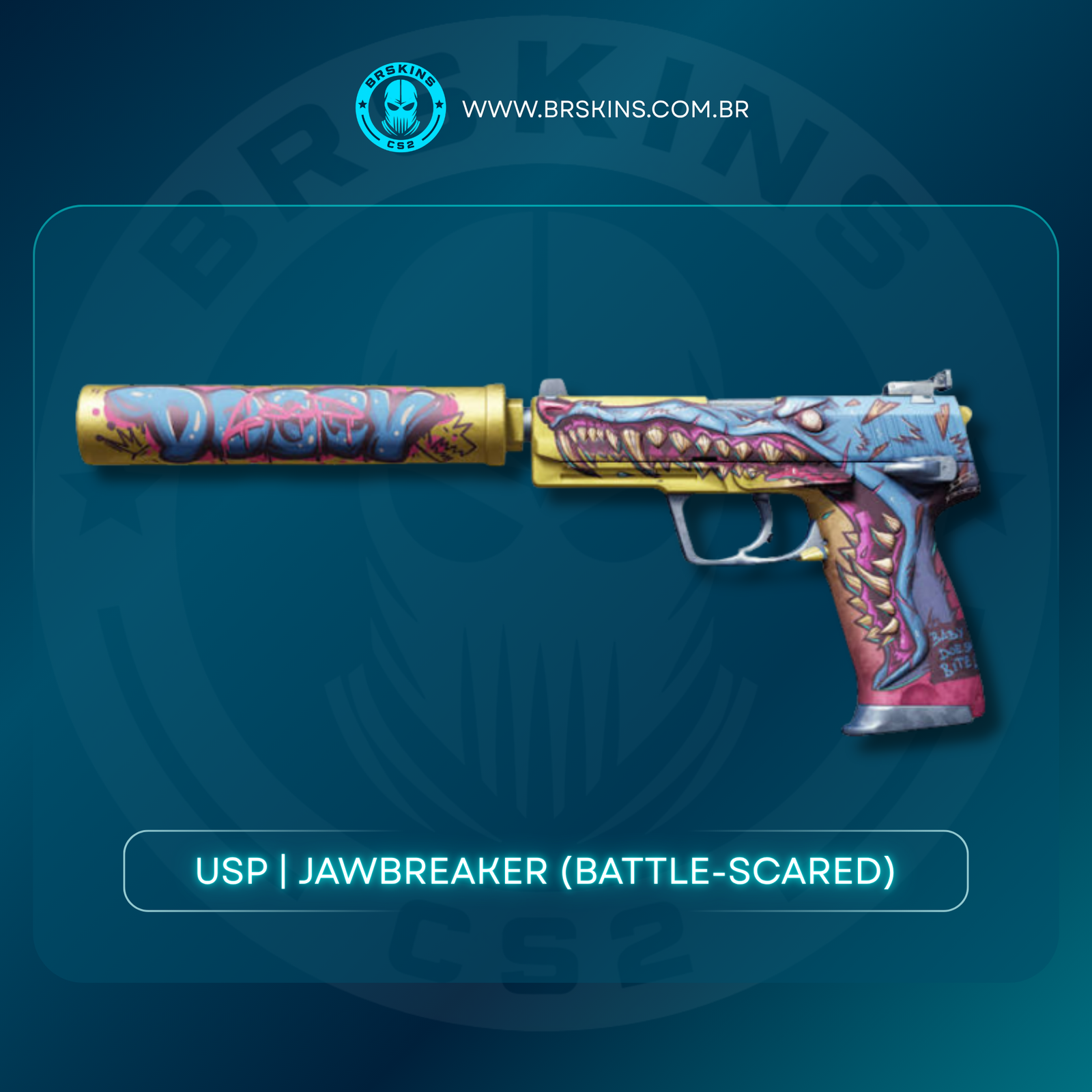#290726 - USP | JAWBREAKER (BATTLE SCARED)